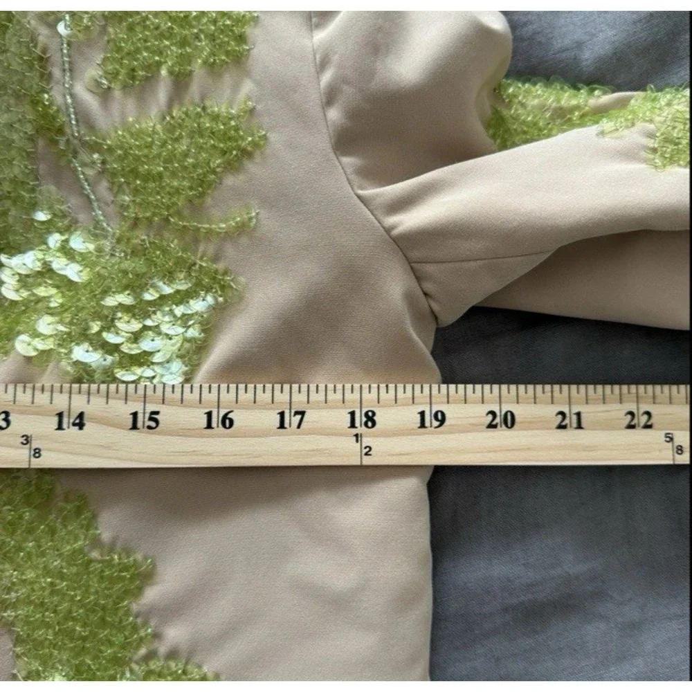 Anthropolgie X Dhruv Kapoor Oversized Sequin‎ Blazer XS